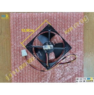 ( SP1874 ) Quạt Tủ 4 Dây 12.5Cm Đỏ Đen Vàng Tím